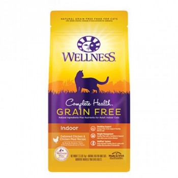 Wellness Complete Health 無穀物室內貓雞肉配方5.5磅