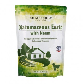 Dr. Mercola 防寵物跳蚤蜱蟲矽藻粉 1 lb (453.5 g)